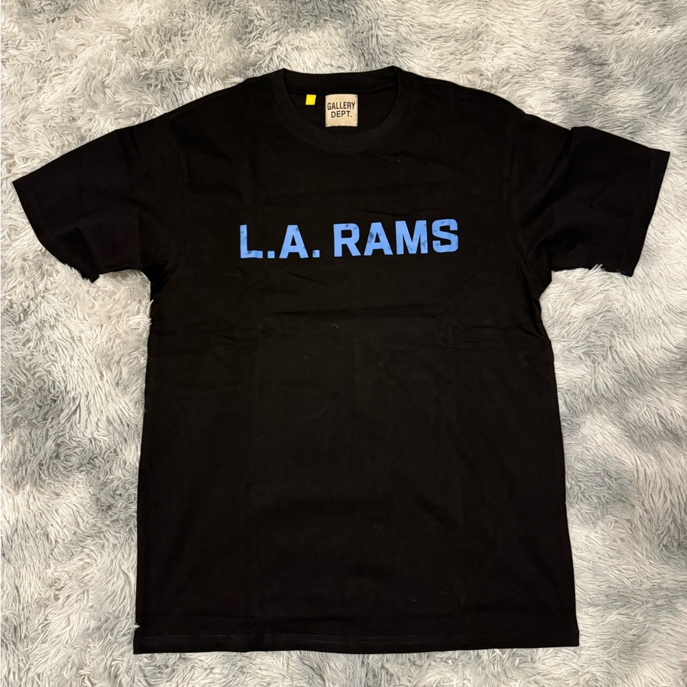 Gallery Dept x La Rams BlackTee Mens Size Large